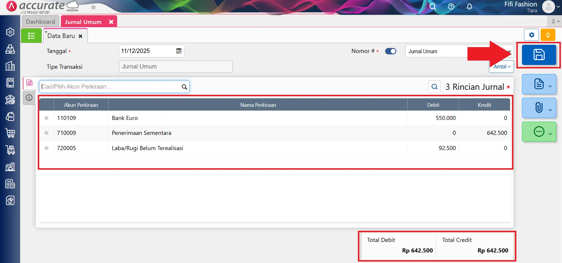 Mencatat pelunasan faktur mata uang asing dengan mata uang lain
